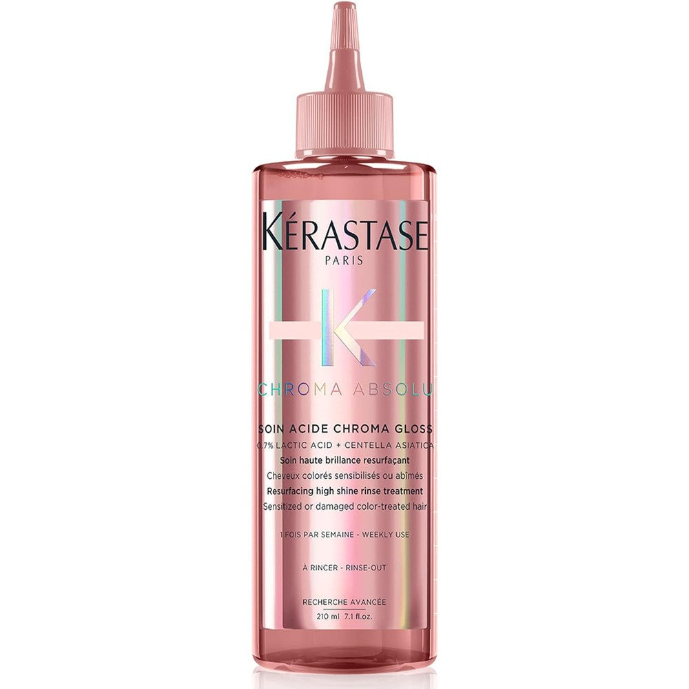 Kérastase Chroma Absolu Soin Acide Chroma Gloss Resurfacing High Shine Rinse Treatment For Color-Treated Hair 210 Fluid Ounce - Image 1