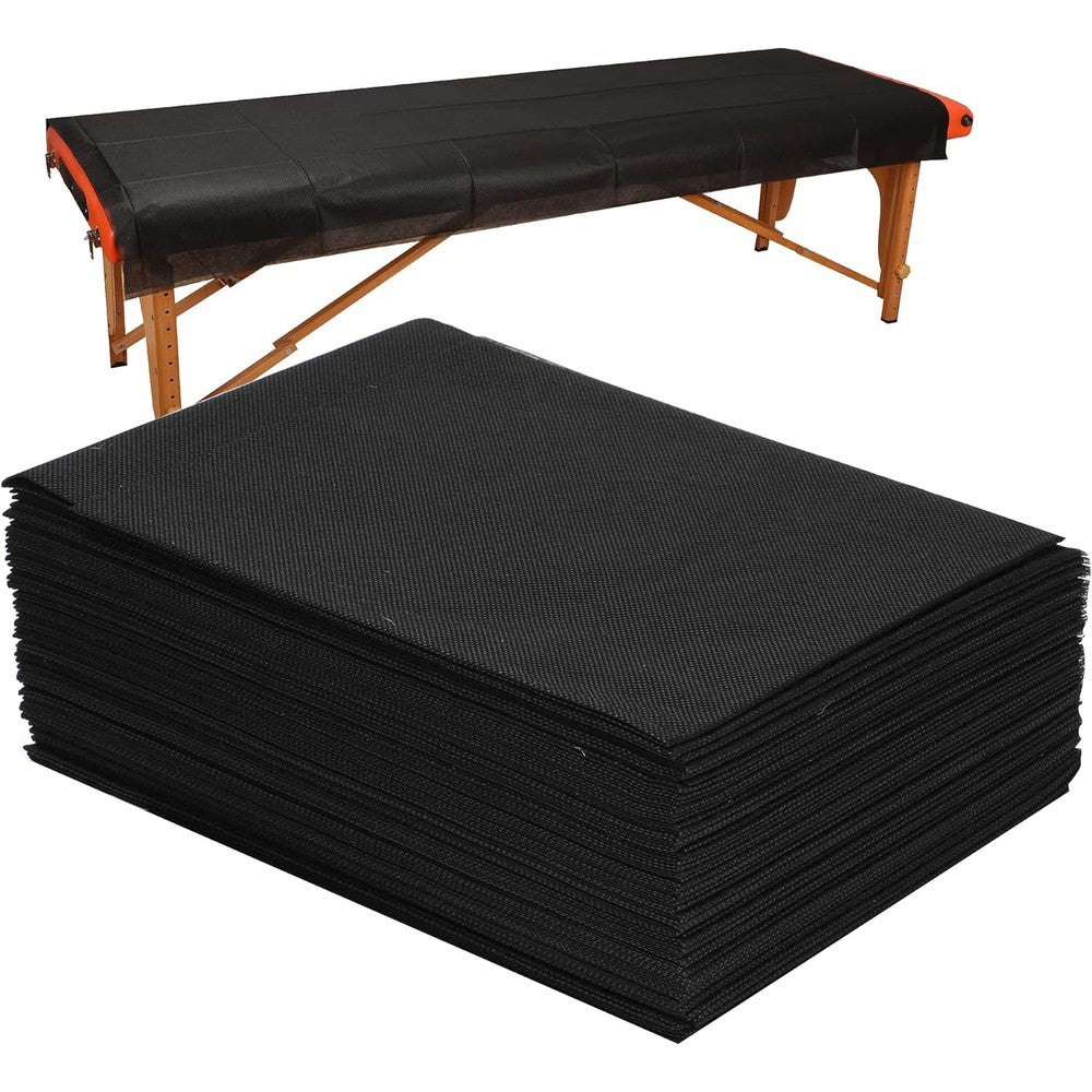 Uralili disposable massage table sheets 20 count box front view