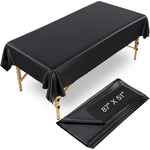 Noverlife massage table sheet front view on an esthetician bed
