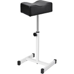 Flolxnb Pedicure Manicure Footrest Stool Black Front View