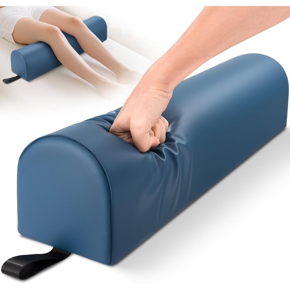 Noverlife 3/4 round massage bolster in blue