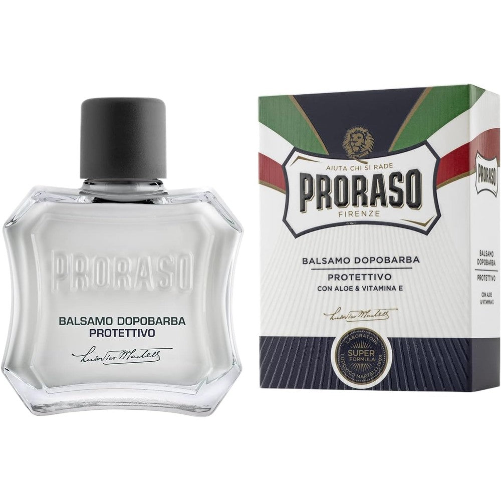 Proraso after shave balm protective and moisturizing bottle front view