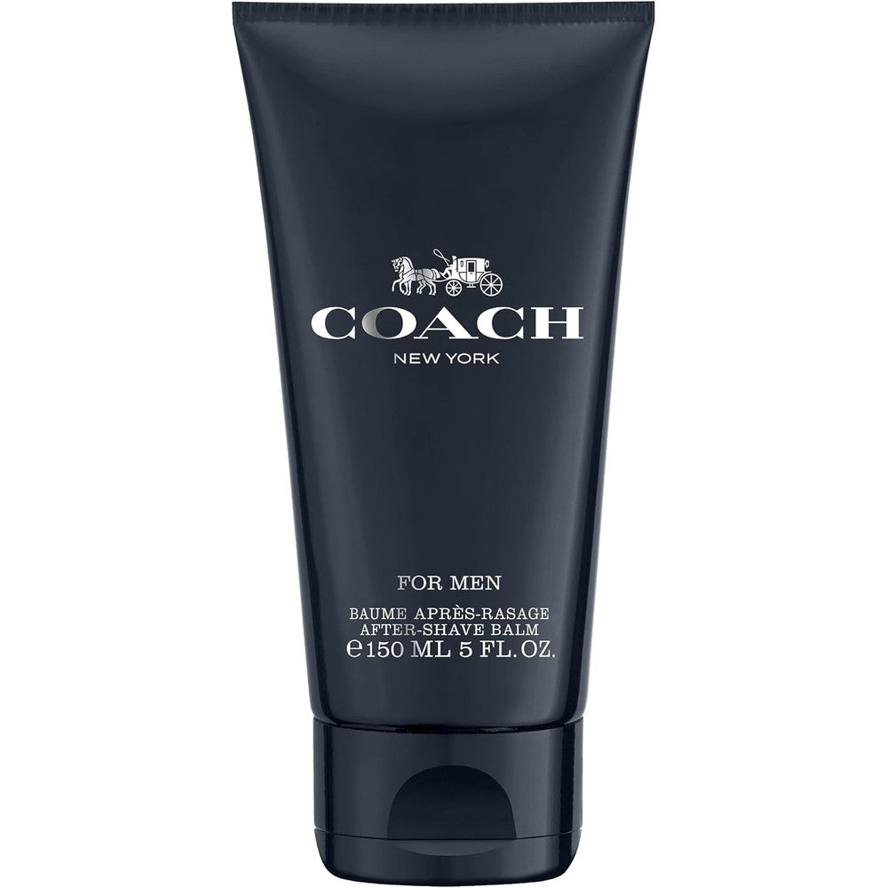Coach For Men After Shave Balm front view premium packaging