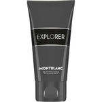 Montblanc Explorer After Shave Balm 150ml tube front view showcasing premium grooming packaging.