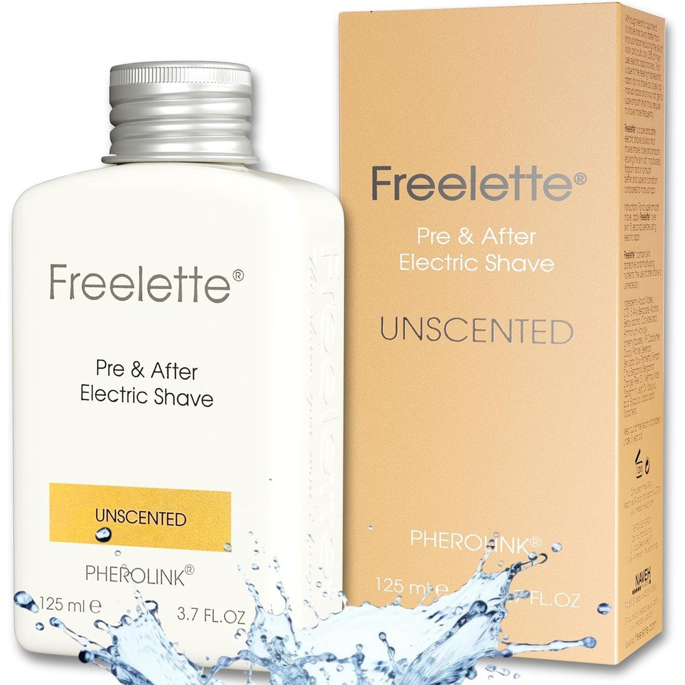 Pherolink Freelette 3-in-1 pre electric shave lotion cream front view