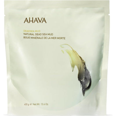 AHAVA Natural Dead Sea Mud for Body - Exclusive Black, Creamy Dead Sea Mud to Purifiy, Soften & Refine Skin, Soothes Discomfort, Enriched with Potent Minerals of Dead Sea blend Osmoter, 13.6 Oz