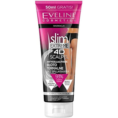 Slim Extreme 4D Scalpel Anti-Cellulite No Rinse Thermal Mud One Color One Size