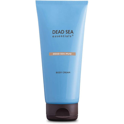 Dead Sea Essentials Mud Body Cream, Skincare Treatment for Dry and Sensitive Skin, Cruelty Free - 6.76 Fl oz, 200 ml
