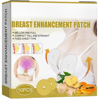 Natural Enhancement Patch, Yellow, Round, Skin-Soothing Formula, 10 Count
