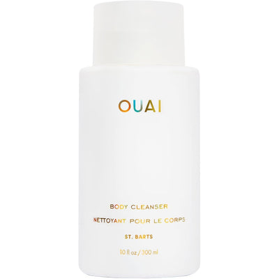 OUAI Body Cleanser, St. Barts - Foaming Body Wash with Jojoba Oil and Rosehip Oil to Hydrate, Nurture, Balance and Soften Skin - Paraben, Phthalate and Sulfate Free Skin Care Products (10 Fl Oz)