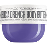 Sol De Janeiro Delicia Drench Body Butter purple tub front view