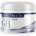 Silver Miracles Colloidal Silver Gel front view jar