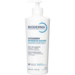 Bioderma Atoderm Intensive Balm 500ml front view showing the product packaging and pump dispenser