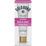Gold Bond Age Renew Neck And Chest Firming Cream tube front view anti aging lotion