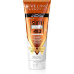Eveline Cosmetics Slim Extreme 4D Liposuction Body Serum front view bottle for cellulite reduction