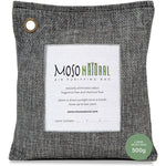 Moso Natural Air Purifying Bag 500g front view charcoal color