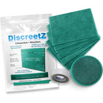 DiscreetZ Gas Relief Absorbers front package view for flatulence odor control.
