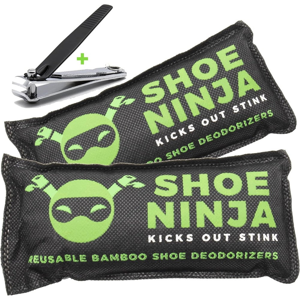 Ellis Harper Activated Charcoal Shoe Deodorizer Inserts front view for odor removal