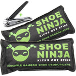 Ellis Harper Activated Charcoal Shoe Deodorizer Inserts front view for odor removal