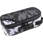 FIREDOG Smell Proof Bag front view featuring green nylon and combination lock.