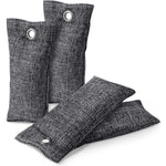 WSSROGY Activated Charcoal Odor Absorber four pack front view for shoe deodorizing.