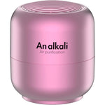 An Alkali Fridge Deodorizer front view pink odor eliminator for kitchen appliances