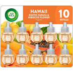 Air Wick Hawaii Scented Oil Refill 10 Pack front view for home fragrance