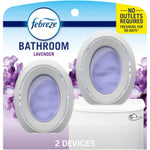 Febreze Small Spaces Light Lavender 2 Count front view odor eliminator