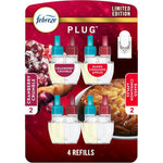 Febreze Fade Defy PLUG Baked Cinnamon Apple and Cranberry Crumble refills front view