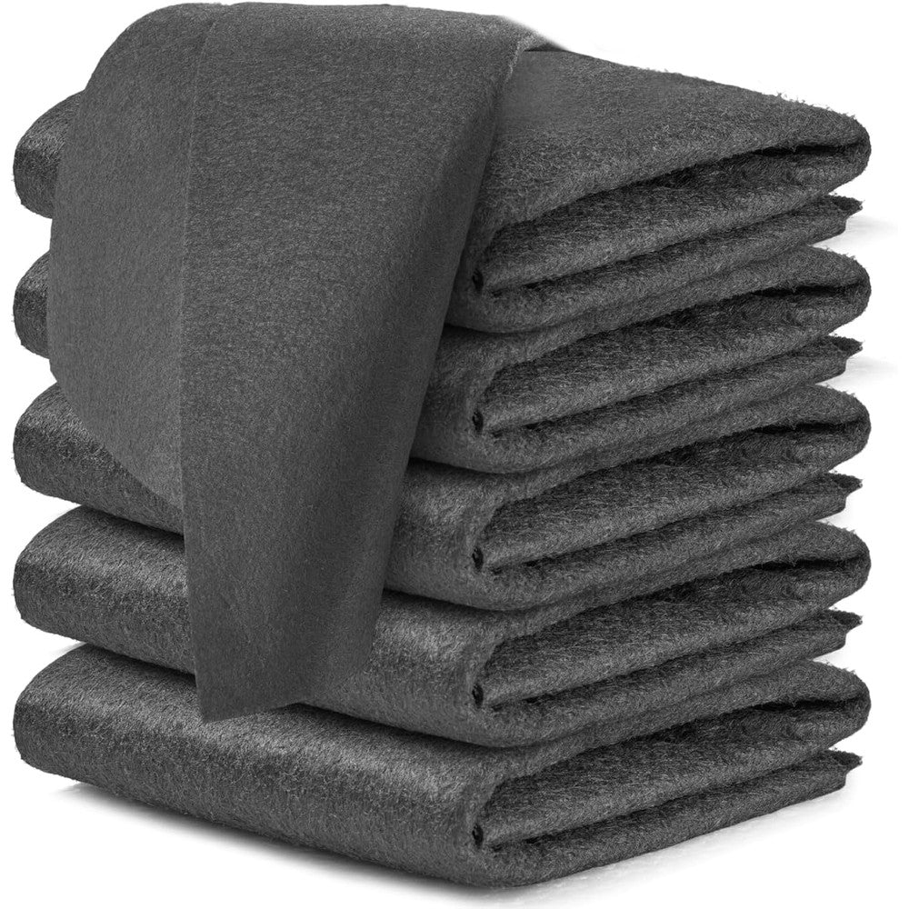 DyPinYise Thickened Magic Cleaning Cloth front view displaying the dark grey nano-fiber texture for streak-free window cleaning.