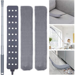 AURUZA Retractable Gap Dust Cleaner front view with extension pole.