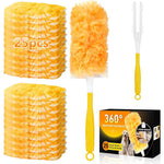 Rokkibom 360 Duster Refills Kit front view showing handle and fluffy refills
