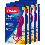 Playtex Living Reusable Rubber Cleaning Gloves front view for household protection.