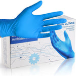 PEIPU Nitrile Disposable Gloves front view box of 100 pieces