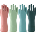 Bamllum Rubber Dishwashing Gloves front view in multi colors