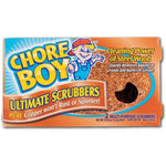 Chore Boy Ultimate Copper Scouring Pad 2 Count front view heavy duty scrubber