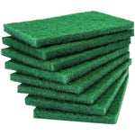 Infok Heavy Duty Scouring Pad 8 piece pack front view for kitchen cleaning.
