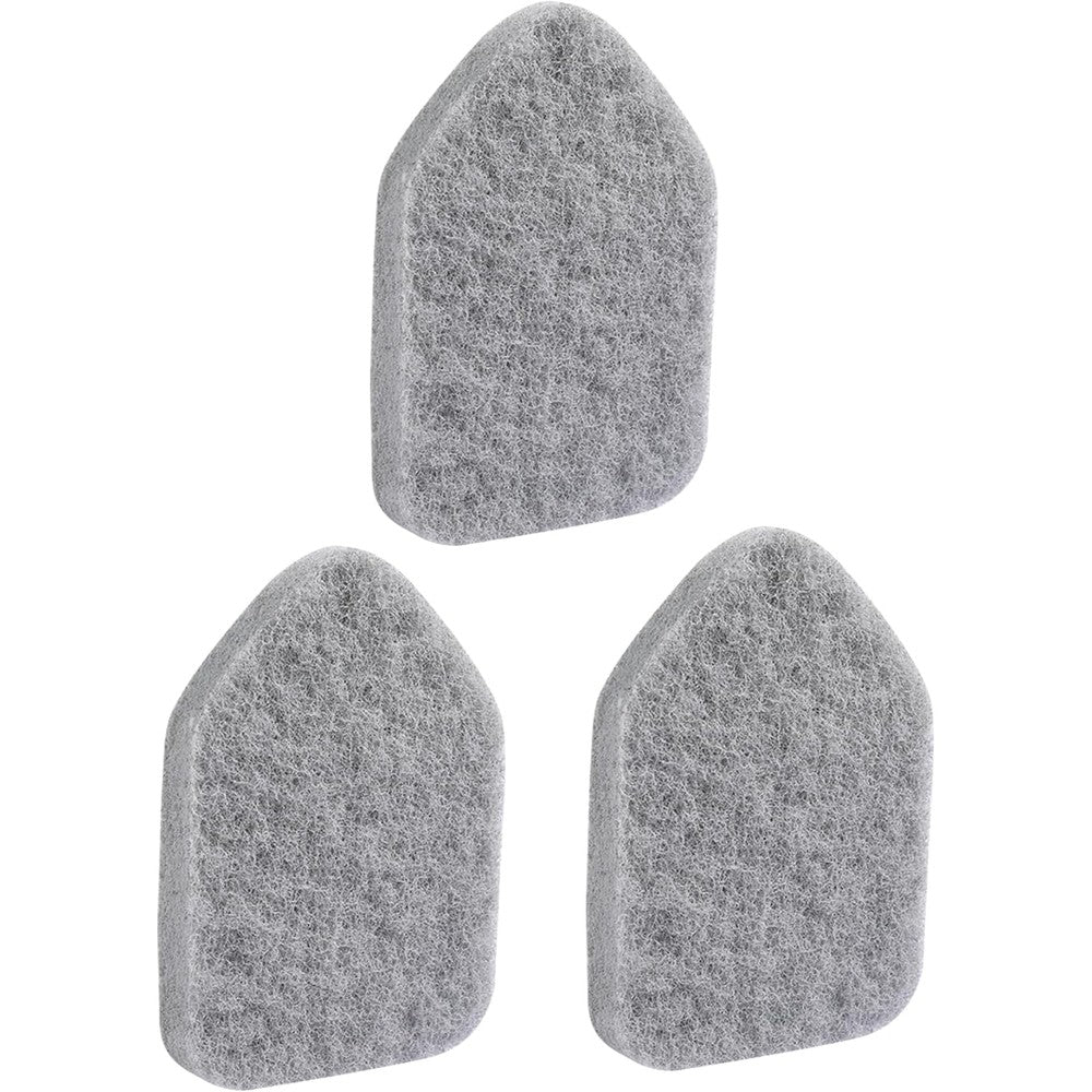 CLEANHOME Scouring Pads 3 Pieces front view refill pack