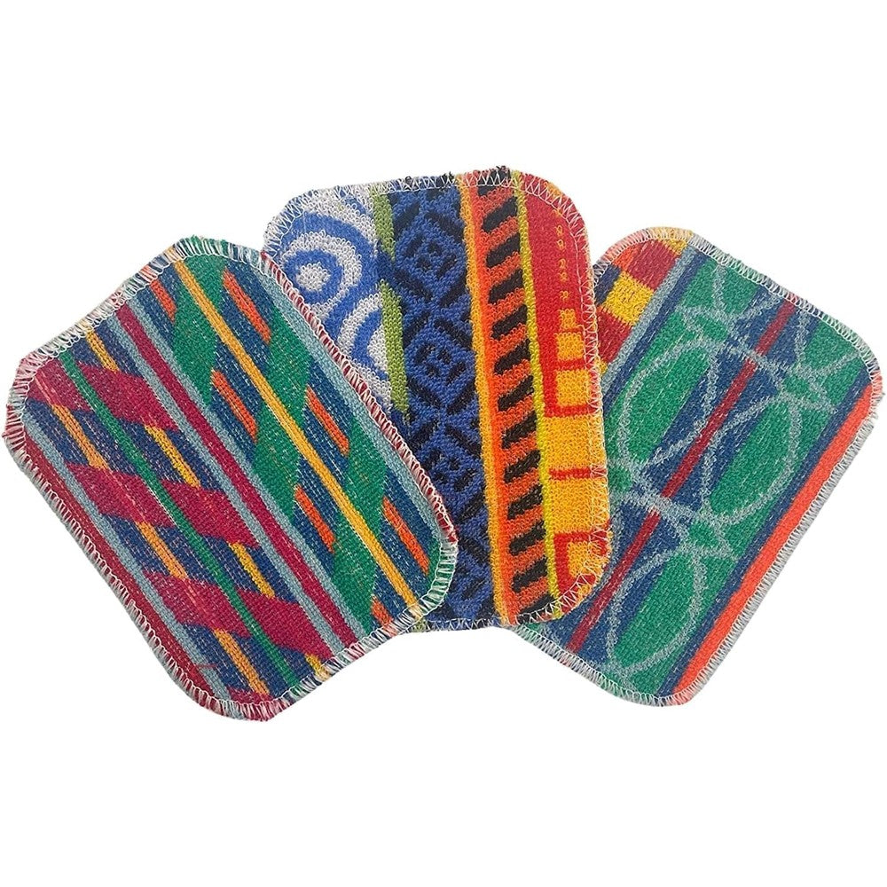 Molly's Marvelous European Scrubbing Pads 3-pack front view for kitchen cleaning.