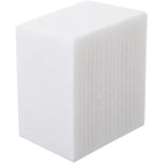Eaasty white scrubbing pads 20 piece pack front view for non-scratch cleaning.