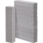 HongWay 10 Pack Pumice Stone front view for toilet bowl cleaning.