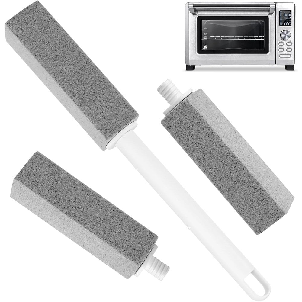 ZIZAISM Pumice Stone Cleaning Set front view for oven and stove maintenance.