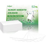 ISDGER Magic Sheet Eraser Sponge 52 count pack front view for chemical free cleaning