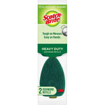 Scotch-Brite Heavy Duty Dishwand Refills front view pack of two