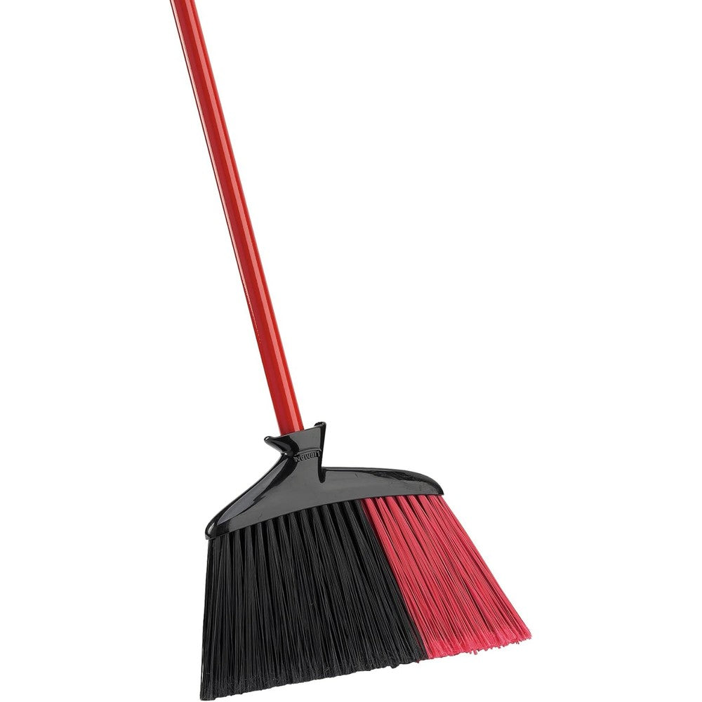 Libman Commercial 904 Indoor and Outdoor Angle Broom front view heavy duty cleaning tool.
