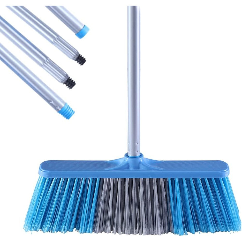 YONILL indoor outdoor angle broom front view for floor sweeping.