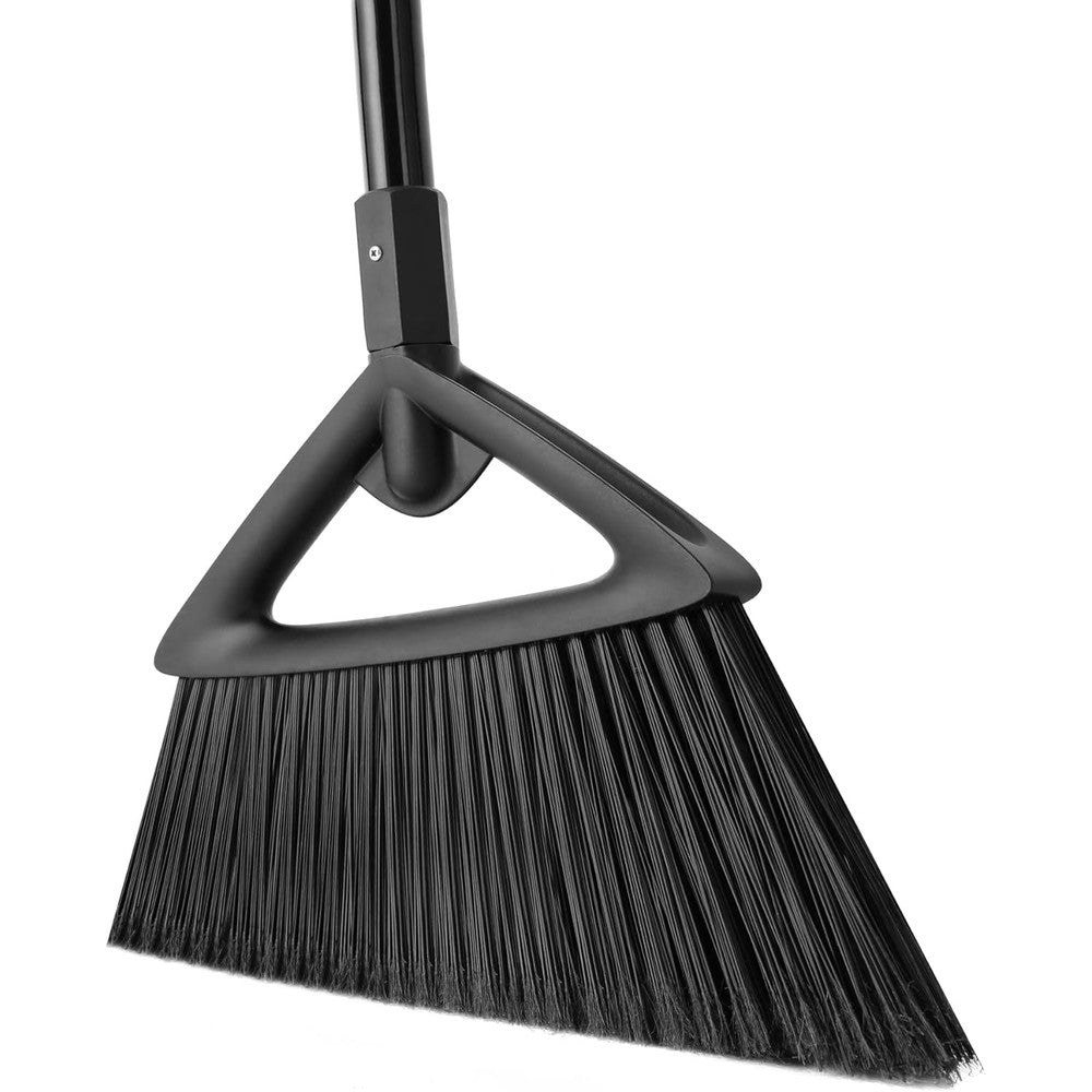 Eyliden Heavy Duty Angle Broom front view commercial floor sweeper