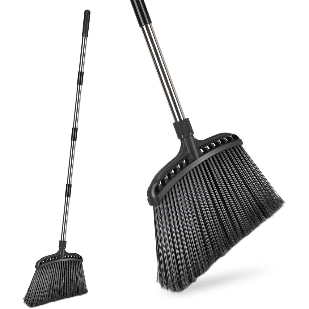 Masthome heavy duty outdoor broom front view for commercial cleaning