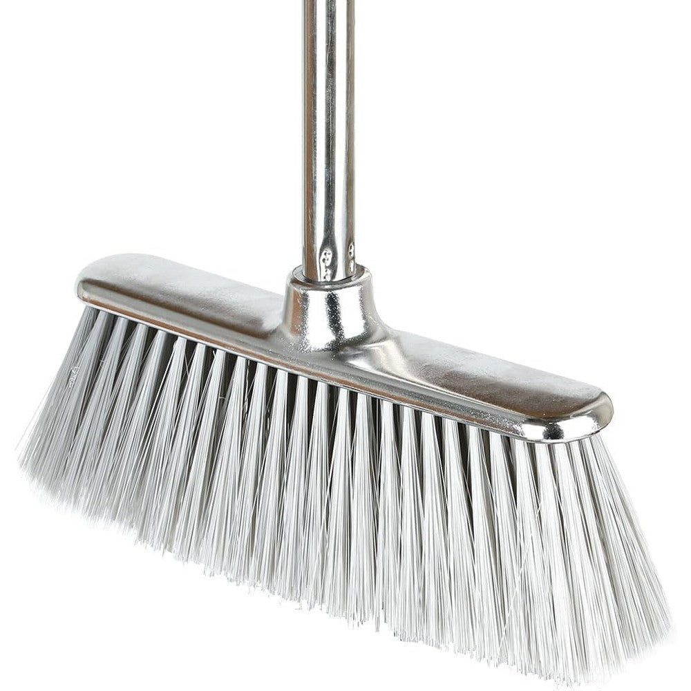 GLOHOO Indoor Soft Bristles Angle Broom front view for hardwood floor cleaning