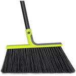 TidyBliss Outdoor Broom Heavy Duty front view for commercial patio cleaning.
